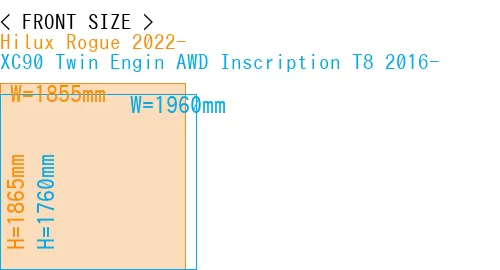 #Hilux Rogue 2022- + XC90 Twin Engin AWD Inscription T8 2016-